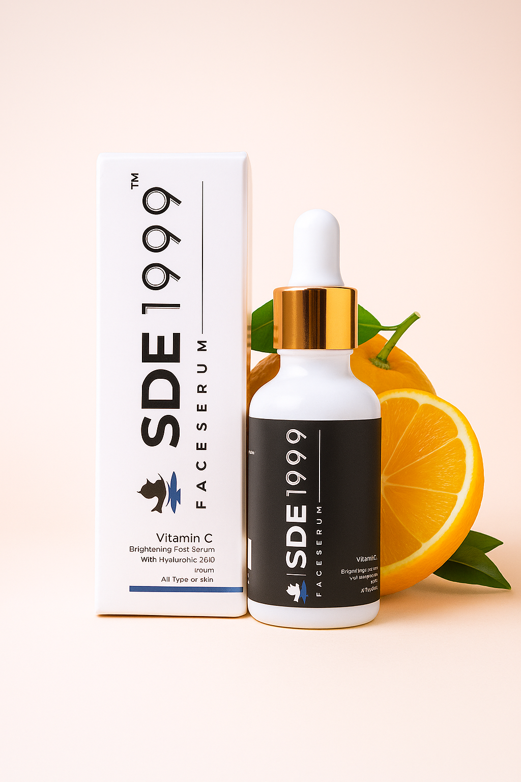 Vitamin c brightening face serum with hyaluronic Acid-30ML