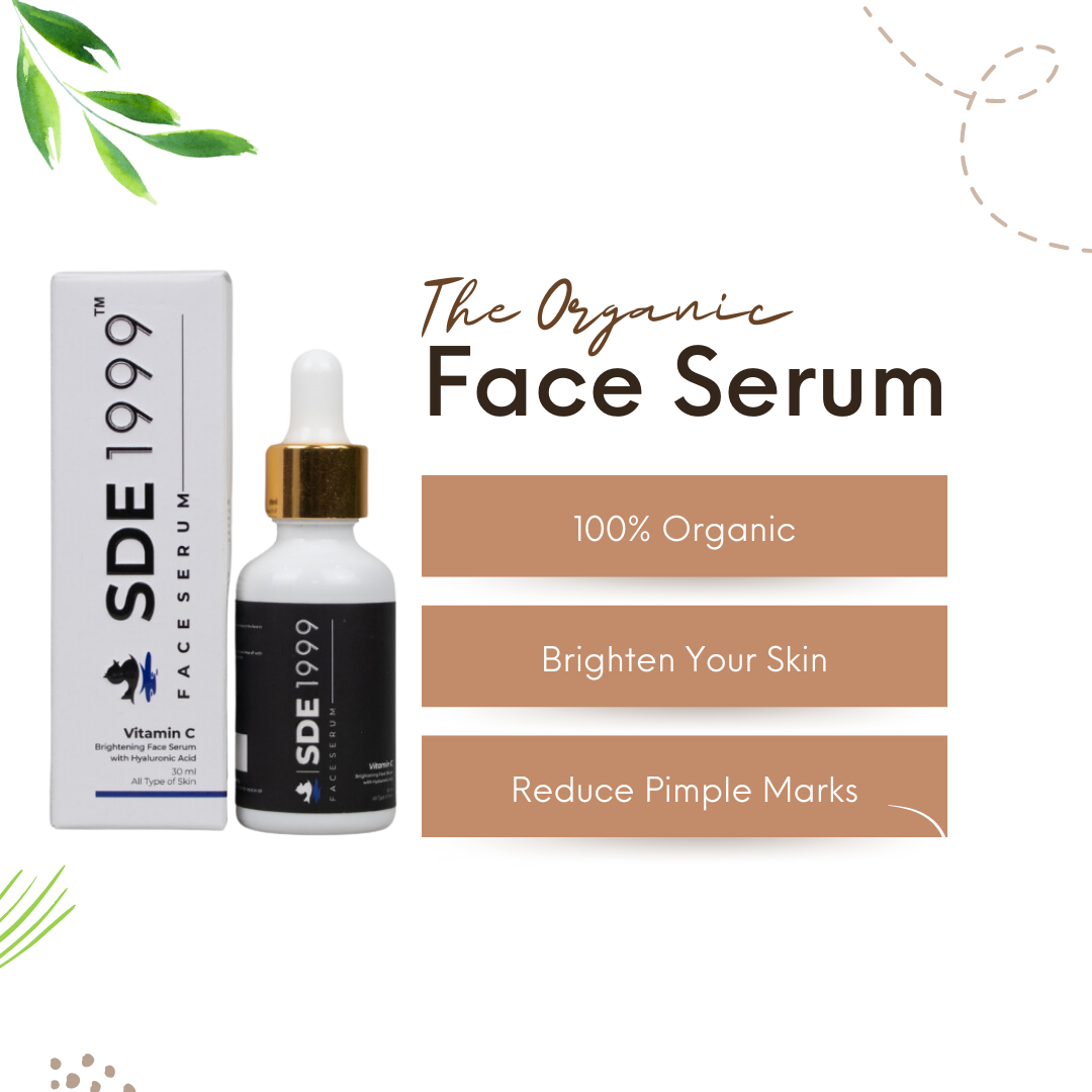 Vitamin c brightening face serum with hyaluronic Acid-30ML