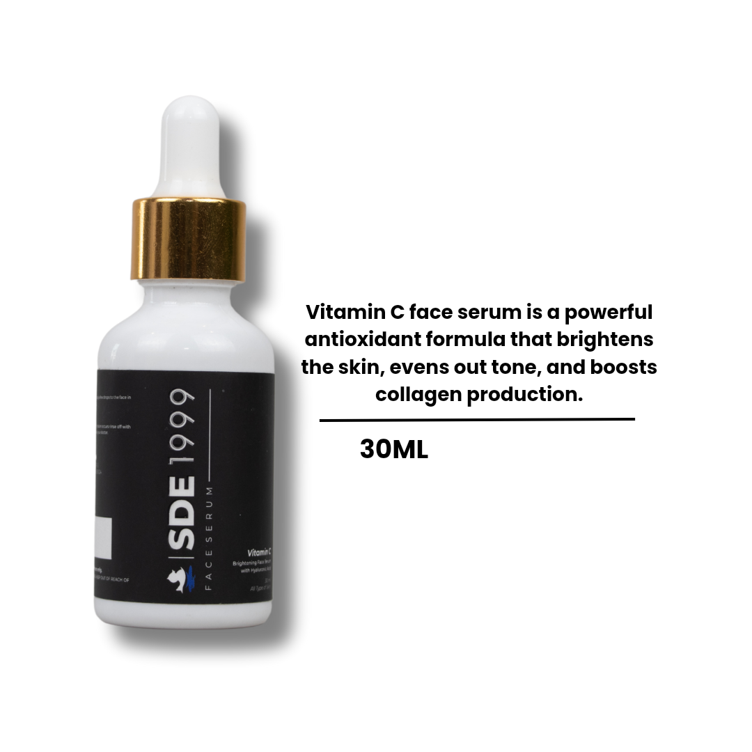 Vitamin c brightening face serum with hyaluronic Acid-30ML