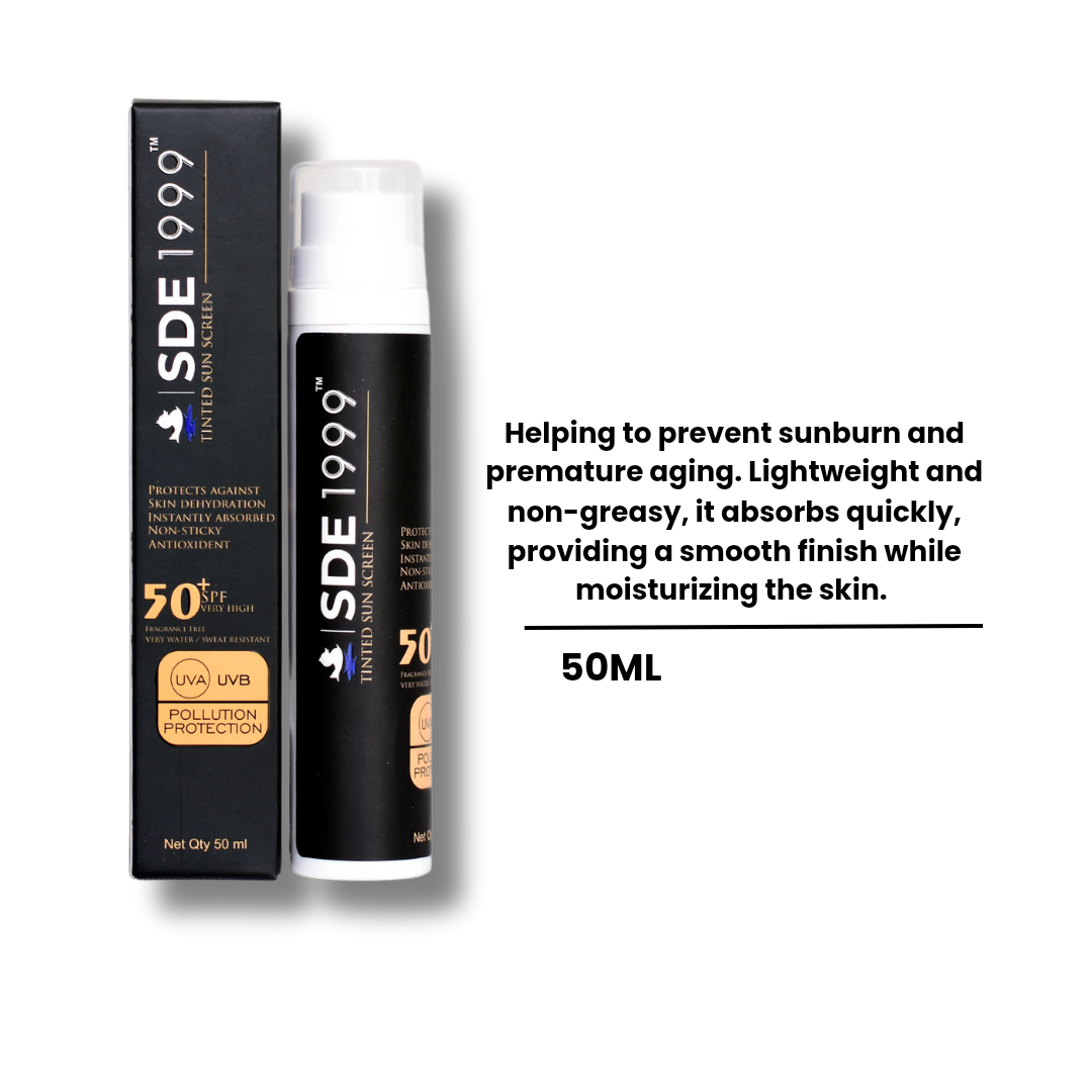 SPF 50+ UAV-UVB non -sticky fragrance free sunscreen lotion-50ML