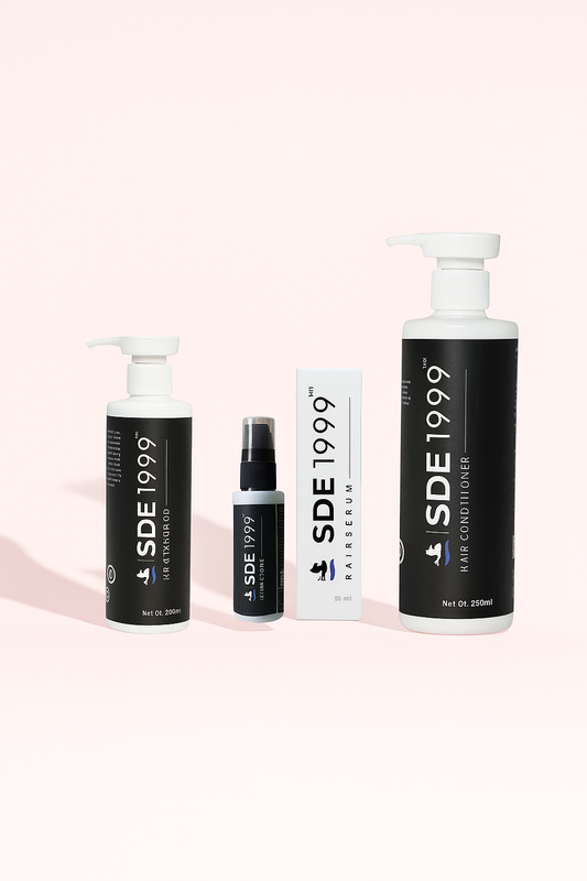 SHAMPOO + HAIR SEUM + CONDITIONER