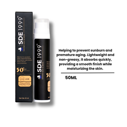 SPF 50+ UAV-UVB non -sticky fragrance free sunscreen lotion-50ML